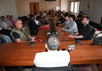 Erasmus öğrencilerinden Kemer Belediyesi'ne ziyaret