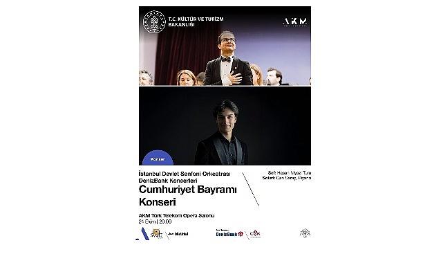 İstanbul Devlet Senfoni Orkestrası DenizBank Konserleri'nde bu hafta “Cumhuriyet" var!