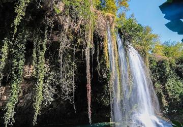 Düden Şelalesi 900 bin ziyaretçi ağırladı