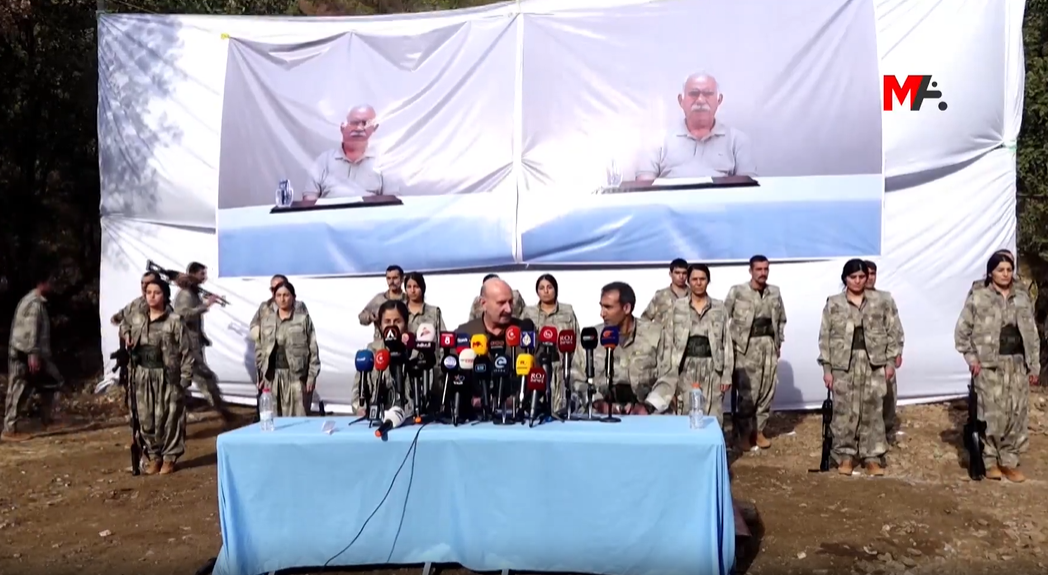 PKK Türkiye’den tamamen çekildiğini duyurdu PKK Türkiye’den tamamen çekildiğini duyurdu