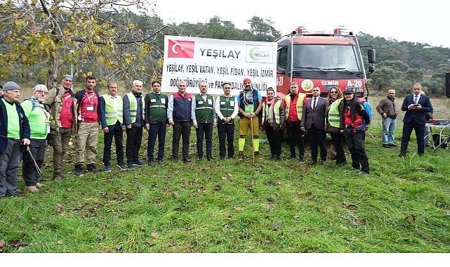 YEŞİLAY ile “Yeşil Vatan, Yeşil Fidan, Yeşil İzmir" Etkinliği Kemalpaşa'da Gerçekleştirildi