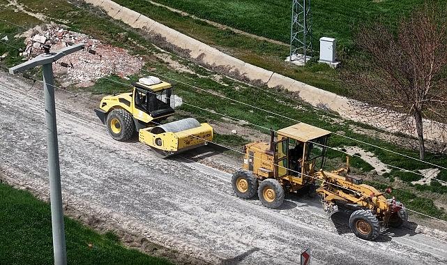 Çumra'da Yol Altyapı Çalışmaları Aralıksız Sürüyor