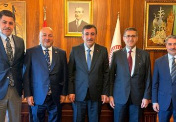 Adıyaman’a yatırımlarda yeni adımlar: Milletvekilleri Yılmaz ve Şenel ile görüştü