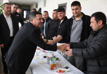 Nevşehir’de Esnafla Kahvaltı Buluşmaları Devam Ediyor