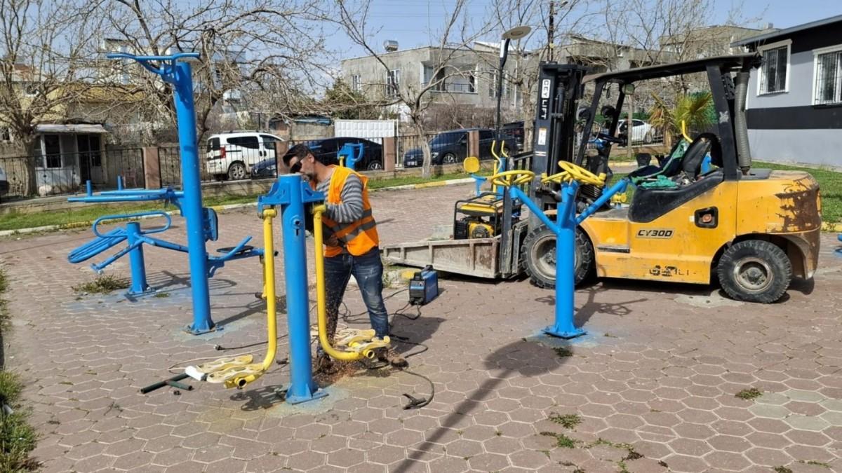 Başkan Hallaç: ‘Parklarımız yaz aylarına hazır’