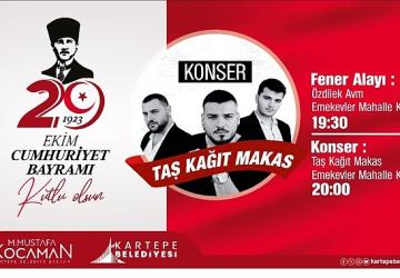 Kartepe'de Cumhuriyet Bayramı Coşkusu