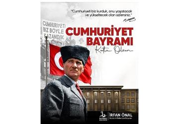 Başkan Önal'dan Cumhuriyet Bayramı Yürüyüşüne Davet