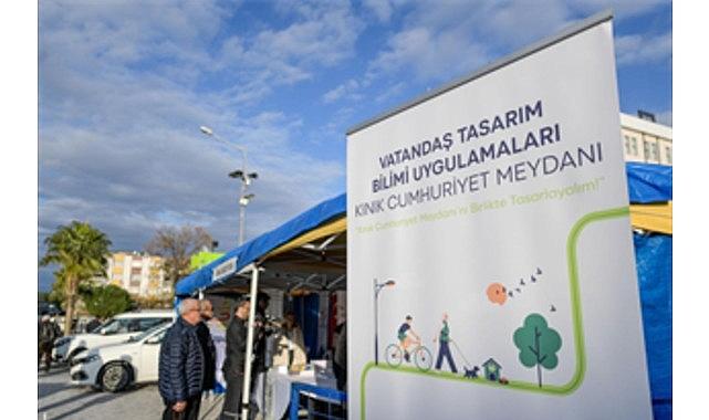 Kınık Cumhuriyet Meydanı yeni çehresine kavuşuyor