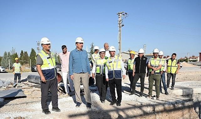 Konya Büyükşehir'den 282 Km Yeni Su ve Kanalizasyon Şebekesi