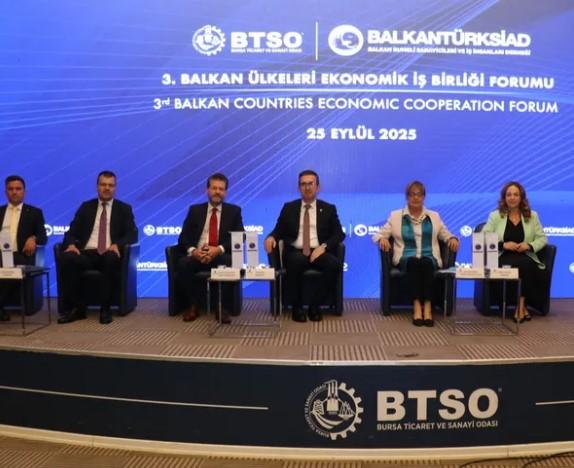 Bursa’da 3. Balkan Ekonomik İş Birliği Forumu Bursa’da 3. Balkan Ekonomik İş Birliği Forumu
