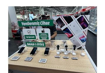 MediaMarkt'ın yenilenmiş telefon hizmetine büyük ilgi: Satış hacmi 6 ayda yüzde 100 arttı