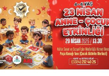 Nevşehir Belediyesi'nden 23 Nisan'a Özel Anne-Çocuk Etkinliği