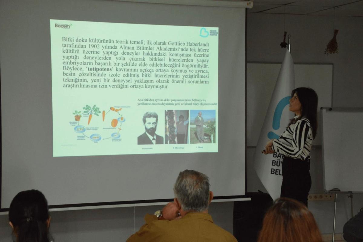 BAÇEM’de 5. Bitki Doku Kültürü Kursu Sona Erdi