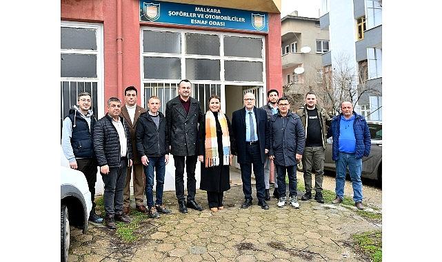 Malkara Şoförler ve Otomobilciler Esnaf Odası'na "Hayırlı Olsun" Ziyareti