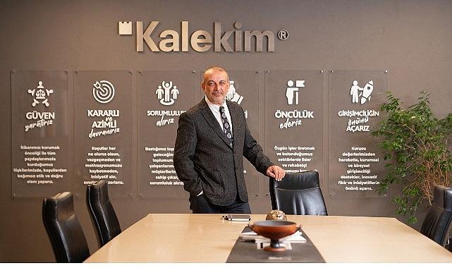 Kalekim, 2025'in ilk dokuz ayını 800 milyon TL net karla kapattı