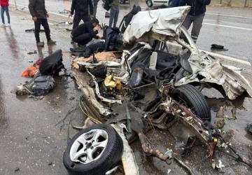 Adıyaman Kahta yolunda kaza:3 ölü