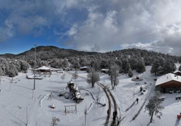 Denizli Kayak Merkezi Kış Sezonuna Hazırlıklarını Tamamladı