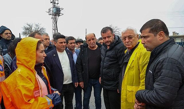 Başkan Vekili Özdemir, “Tüm ekiplerimizle sahadayız"