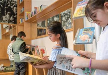 Bu kütüphane sadece çocuklar için