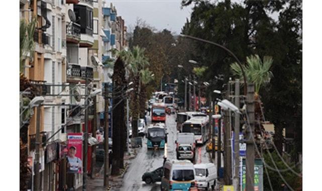 Özmen Caddesi'nde yeni altyapı yağmur sınavını geçti