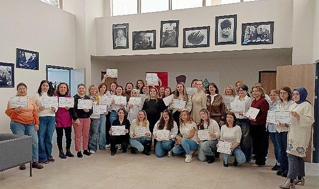 Çankaya Evi Meslek Edindirme Eğitiminde 40 Kursiyere Sertifika