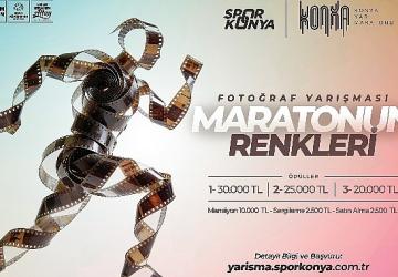 Konya Büyükşehir Uluslararası Konya Yarı Maratonu Kapsamında Fotoğraf Yarışması Düzenliyor