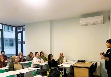 Bilgievleri personeli yangına karşı bilinçlendirildi