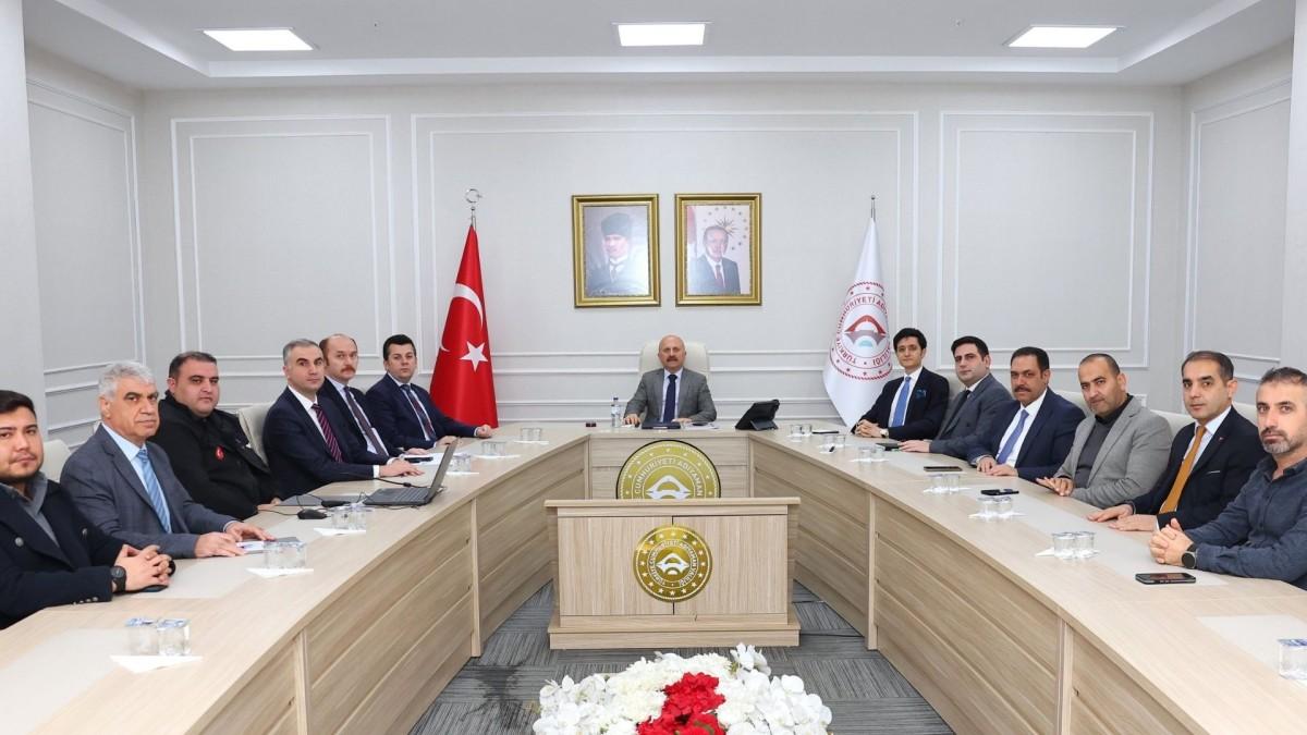 Vali Dr. Osman Varol başkanlığında haftalık koordinasyon toplantısı