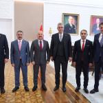 Adıyaman heyetinden Sağlık Bakanı Memişoğlu’na ziyaret