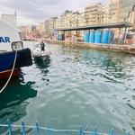 İzmir İtfaiyesi, iskele altında sıkışan kediyi kurtardı