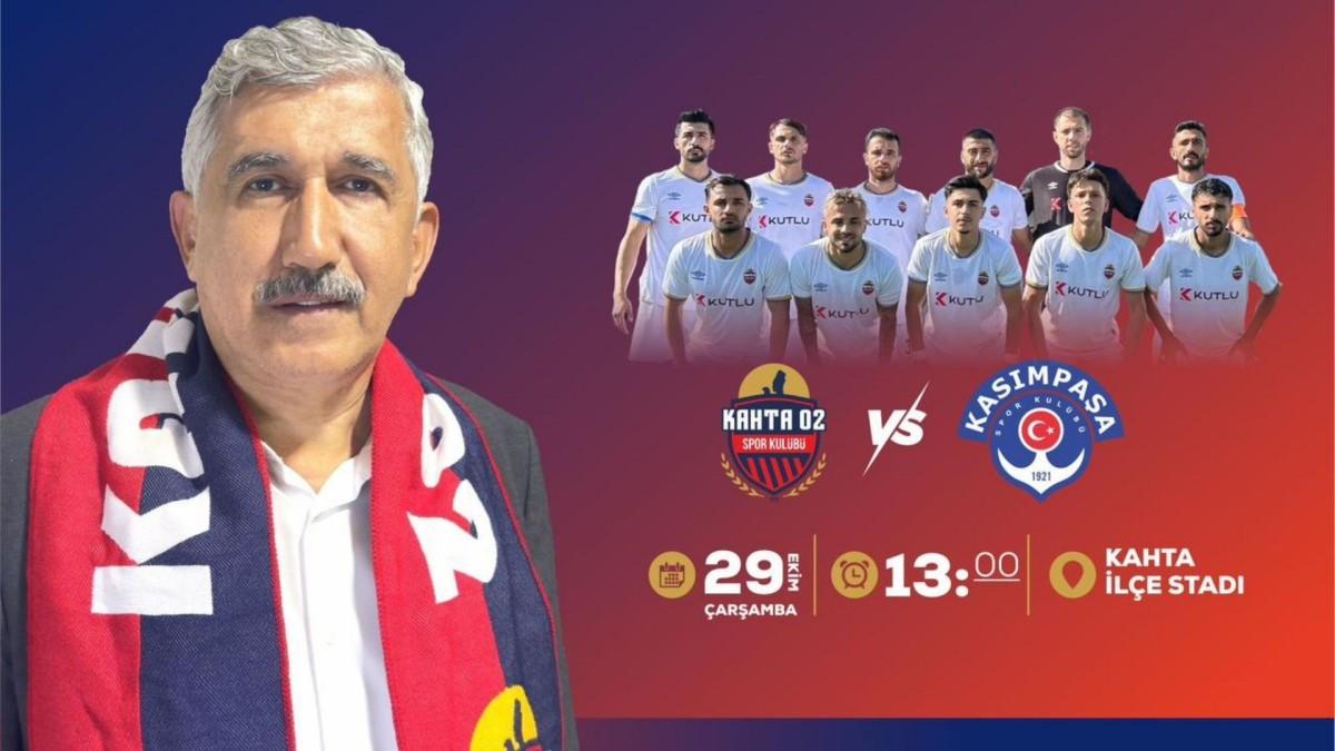 Başkan Hallaç’tan tüm Adıyamanlılara Kahta Spor02’ye destek çağrısı Başkan Hallaç’tan tüm Adıyamanlılara Kahta Spor02’ye destek çağrısı