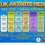 Nevşehir Belediyesi'nden Çocuklara Özel Ara Tatil Etkinlikleri