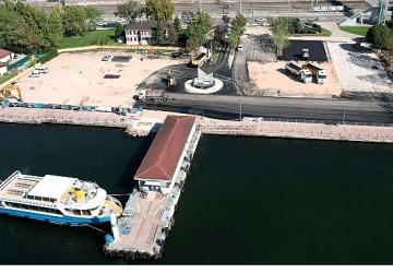 1 Mart Vapur İskelesi otoparkında yoğun mesai