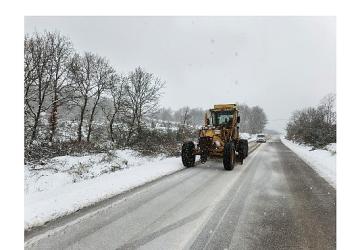 Gemlik'te Karla Mücadele