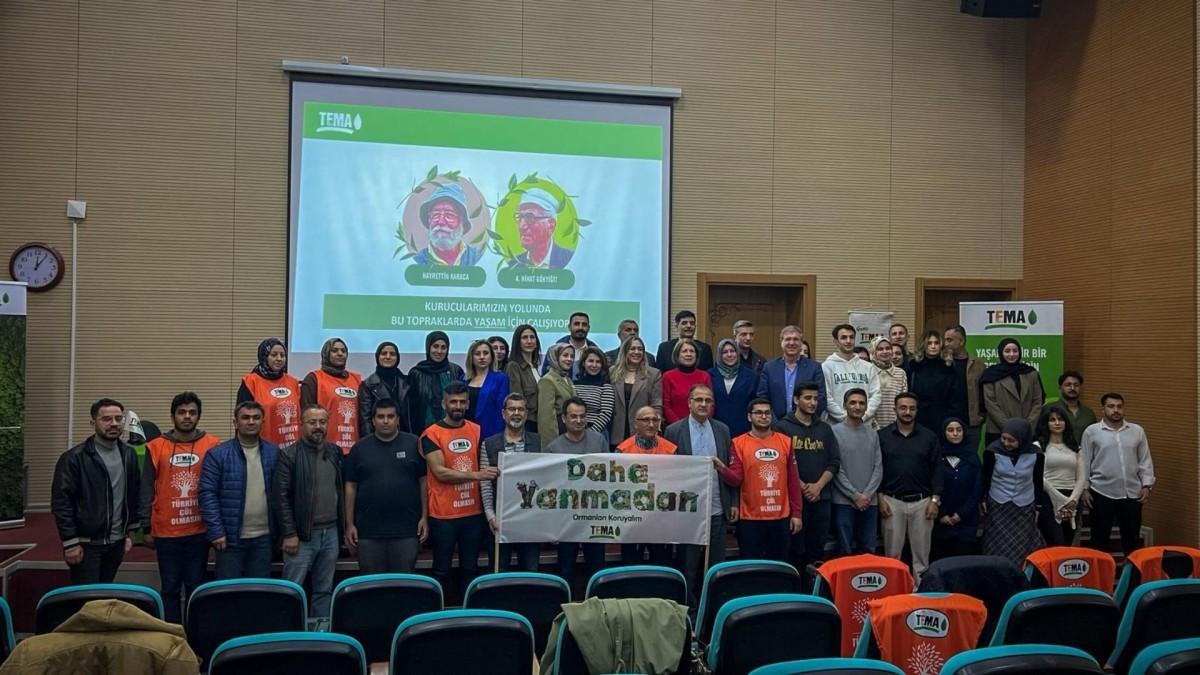 Adıyaman’da TEMA Vakfı tarafından ‘doğa ve gönüllülük’ buluşması