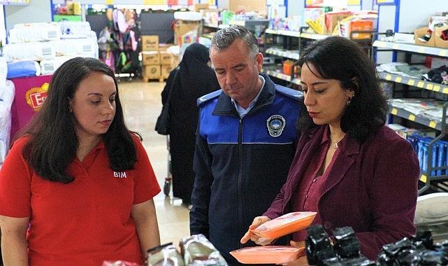 Bayraklı'da marketlere sıkı denetim