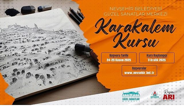 Güzel Sanatlar Merkezi'nde Kara Kalem Kursu Başlıyor