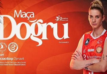 Eczacıbaşı Dynavit, THY deplasmanında mücadele edecek