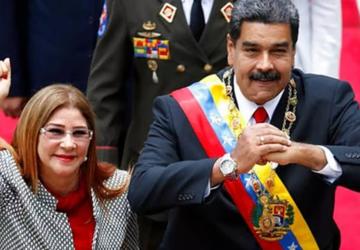 Maduro ve eşi Flores New York Kuzeyindeki Stewart Hava Üssü’ne indirildi