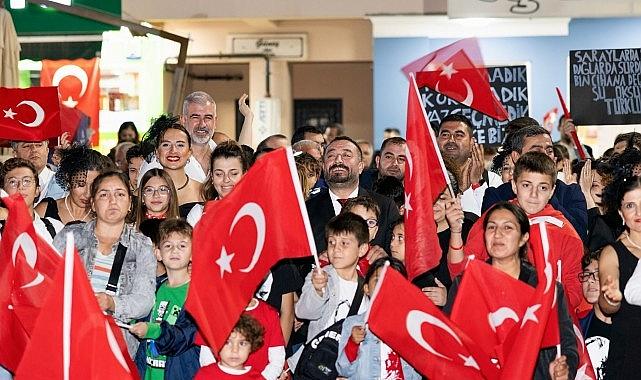 Ödemiş'te Cumhuriyet Coşkusu