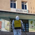 Maltepe'de Okullar Dezenfekte ediliyor