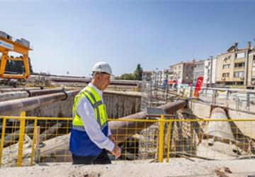 Buca Metrosu'nda istikamet Fuar İzmir