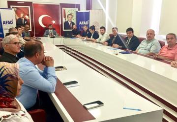 Kahta’da Afet ve Acil Durum Koordinasyon Toplantısı Yapıldı