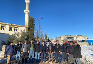 Besni Kaymakamı Ahmet Oğuz Aslan, Atmalı Köyü’nü ziyaret etti