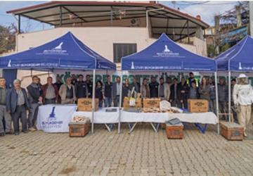 Yangın ve selden etkilenen üreticilere tam teşekküllü arıcılık paketi desteği