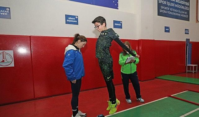 Başkan Ünsal'dan Sportif Yetenek Ölçüm Merkezi'ne ziyaret