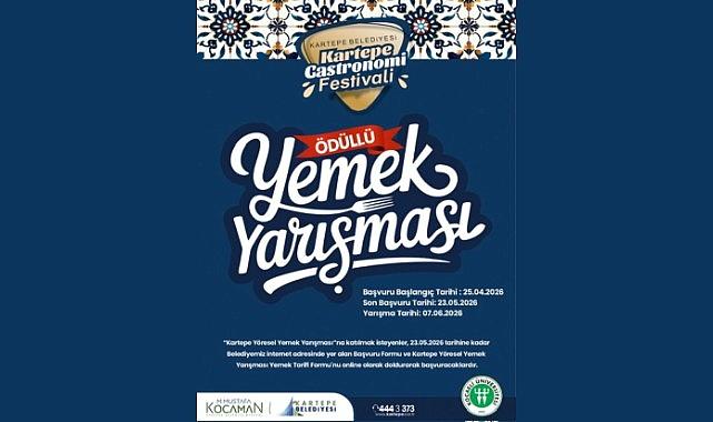 Kartepe Gastronomi Festivali Yemek Yarışması Başvuruları Başladı