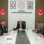İl Millî Eğitim Müdürlüğünde haftalık değerlendirme toplantısı düzenlendi