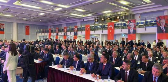 Adıyamanlı MHP’li belediye başkanları, Antalya’daki İstişare Toplantısı’na katıldı
