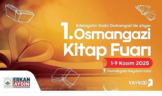 Osmangazi Kitap Fuarı Kapılarını Açıyor Osmangazi Kitap Fuarı Kapılarını Açıyor